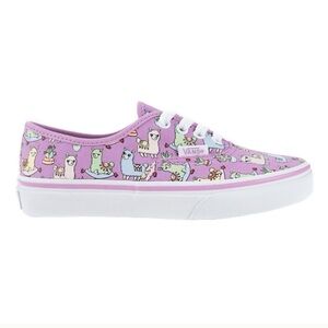 Youth Vans Orchid Llamas Sneakers Size 2